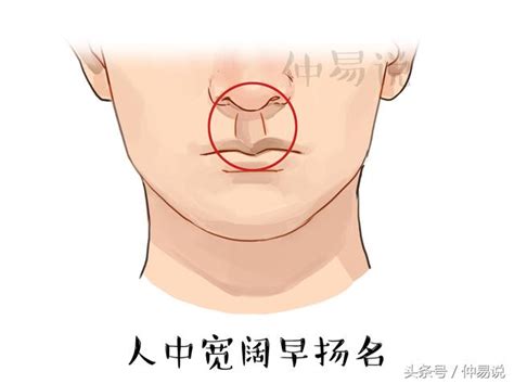 人中形狀|這個位置叫「人中」，四種形狀一生福氣最好！